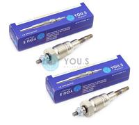 2 x YOU.S Orig. Candele Di Accensione Per HANOMAG DEUTZ CLAYSON Trattore D'Epoca