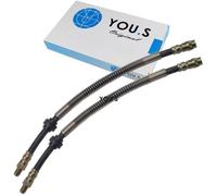 2 X YOU.S Original Tubo Frenante Anteriore Entrambi Per CITROËN XANTIA Break