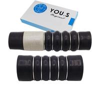 2 X YOU.S Original Turboschlauch Ladeluftschlauch Per FORD FIESTA VI - NUOVO