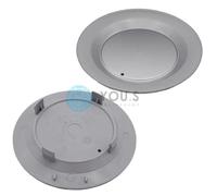 2 x You.S Originale Coprimozzo Copriruota 156,0 - 112,0 MM -argento