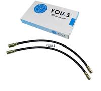 2 x You.S Originale Flessibile Del Freno Asse Centro, Destra per Mercedes-Benz