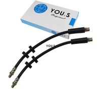 2 X You.S Originale Tubi Freno Assale Ant. Doppio per Volvo C70 I Cabrio