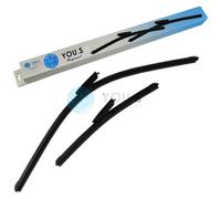 2 x You.S Tergicristallo Frontale 650+340 MM per Renault Ca fino A 02/16 / Clio