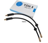 2 x You.S Tubi Freno Anteriore Sinistra Destra per Mercedes CLASSE (W140) -