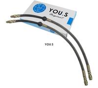 2 x YOU.S Tubo Del Freno Anteriore Doppio Per Citroën C5 II Break (RE_)