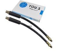 2 x YOU.S Tubo Del Freno Posteriore Doppio Per BMW 7 Serie (E38) 34301163080