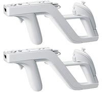 2 X Zapper GUN per Nintendo Wii Telecomando Senza Fili Gioco