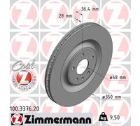 ZIMMERMANN 100.3376.20 Disco freno