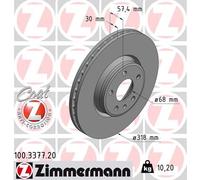 ZIMMERMANN 100.3377.20 Disco freno