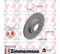 2 x ZIMMERMANN 110.2221.20 Disco freno per ALFA ROMEO