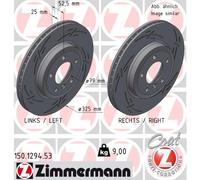 ZIMMERMANN 150.1294.53 Disco freno