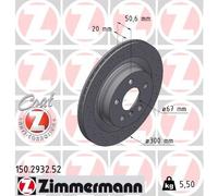 ZIMMERMANN 150.2932.52 Disco freno