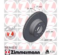 ZIMMERMANN Disco freno