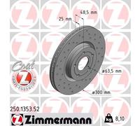 ZIMMERMANN 250.1353.52 Disco freno