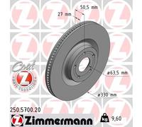 ZIMMERMANN 250.5700.20 Disco freno