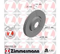 ZIMMERMANN 250.5705.20 Disco freno