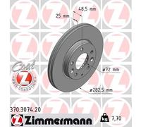 ZIMMERMANN 370.3074.20 Disco freno