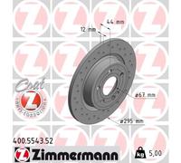 ZIMMERMANN 400.5543.52 Disco freno