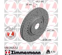 ZIMMERMANN 590.2825.52 Disco freno