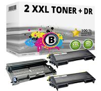 2 XXL Toner TN-2005 + Tamburo DR-2005 Compatibile brother Hl 2035 2035R HL2037