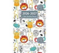 2 Year Monthly Planner 2026-2027: Pocket Planning and Organizer 24 Months from Jan. 26 to Dec. 27 for Purse | Small Important Appointment Book with Cute Animals Cover Includes Federal Holidays