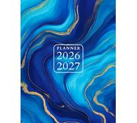 2 Years Monthly Planner 2026-2027 Marble: Organizer from January to December with Calendar, Appointment and Much More.