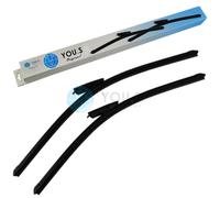 2 You.S Fronte Tergicristalli 580+530 MM per Renault Kangoo (W0/1_)