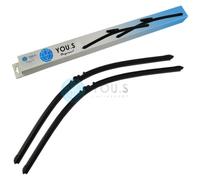 2 You.S Fronte Tergicristalli 650/650 MM per Porsche Cayenne 955 / VW Touareg 7L