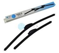 2 YOU.S Original Spazzole Tergicristallo Anteriori Per FORD FUSION (JU) - NUOVO