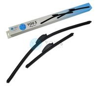 2 You.S Originale Tergicristalli Frontale 650+350 MM - 3397007570 - Nuovo