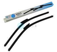 2 YOU.S Spazzole Tergicristallo Anteriori 580 + 580 Mm Per SAAB 9-5 (YS3E)