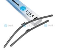 2 YOU.S Spazzole Tergicristallo Anteriori 600/450 Mm Per VW CADDY III A096S