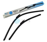2 YOU.S Spazzole Tergicristallo Anteriori 700 + 530 Per MERCEDES GL M R Classe