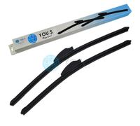 2 You.S Tergicristalli Frontale 500+450 MM per Suzuki Swift II Berlina Ah Aj