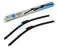 2 You.S Tergicristalli Frontale 500+500 MM per Mini Coupé Roadster R58 R59