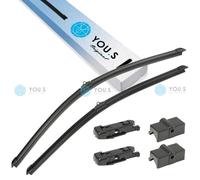 2 You.S Tergicristalli Frontale 530/450 MM per Seat Ibiza III (6L1) - AM460S