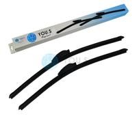 2 You.S Tergicristalli Frontale 530+500mm per BMW 3er Compatto / Coupé / Touring