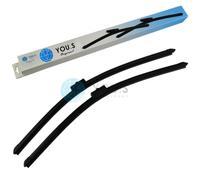 2 You.S Tergicristalli Frontale 530+530mm per VW Passat 3B3 Variant 3B6