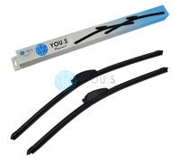 2 You.S Tergicristalli Frontale 550+500 MM per Dacia Sandero II - 3397118905