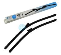 2 You.S Tergicristalli Frontale 550+500 MM per Mercedes Classe GLK - A2048201400