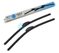 2 You.S Tergicristalli Frontale 550+550 MM per Citroen Berlingo ( Mf ) Box (M_)