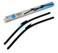 2 You.S Tergicristalli Frontale 550+550 MM per Mercedes SLK SLC R171 R172
