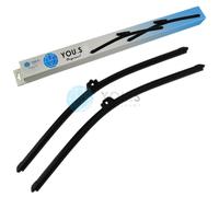 2 You.S Tergicristalli Frontale 550+550 MM per Seat Exeo / Pezzi (3R_) -