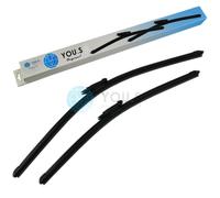 2 You.S Tergicristalli Frontale 580+475 MM per Jaguar XF (_J05_, CC9)