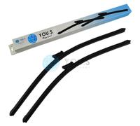 2 You.S Tergicristalli Frontale 580+530 MM per Porsche 911 Targa (991)