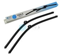 2 You.S Tergicristalli Frontale 580+580 MM per Audi A8 (4E2, 4E8) - 4E0998002