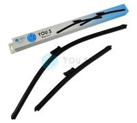 2 You.S Tergicristalli Frontale 600+380 MM per Fiat Panda (169) - 3397007292