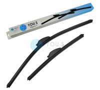 2 You.S Tergicristalli Frontale 600+380 MM per Mitsubishi Lancer ( Cx _A) ( Cy /
