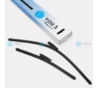2 You.S Tergicristalli Frontale 600+400 per Renault Clio III Fluence Megane III