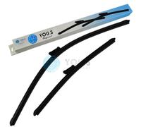 2 You.S Tergicristalli Frontale 600+400mm per Audi A1 Sportback (8X_) -